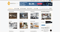 Desktop Screenshot of namestaj.com